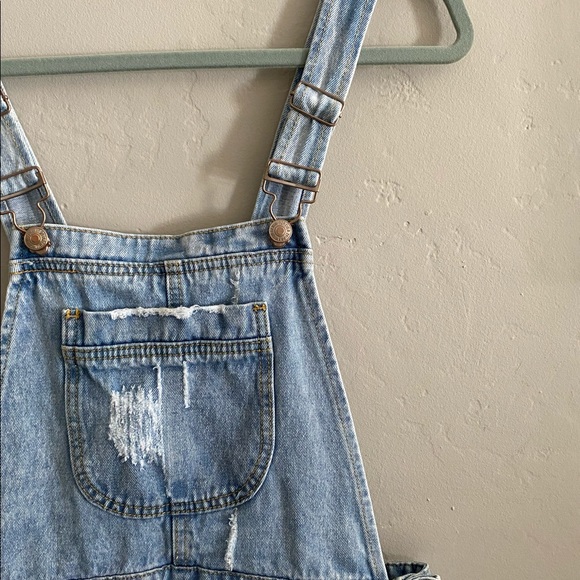 Forever 21 Dresses & Skirts - 💕Forever 21 jean jumper size L